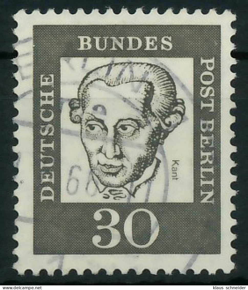 BERLIN DS BED. DEUT. Nr 206 Gestempelt X877A02 - Used Stamps