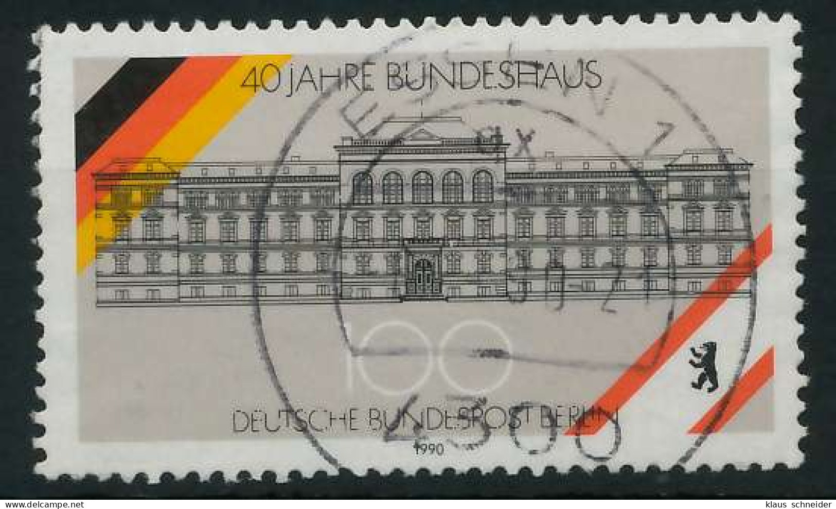 BERLIN 1990 Nr 867 Zentrisch Gestempelt X89400A - Oblitérés