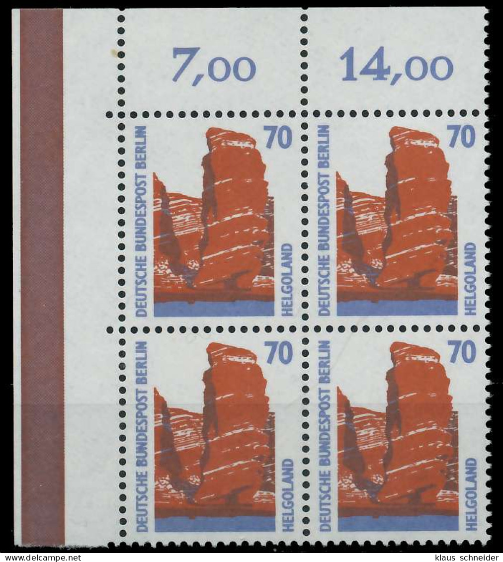 BERLIN DS SEHENSWÜRDIGKEITEN Nr 874 Postfrisch VIERERBL X8F904E - Unused Stamps