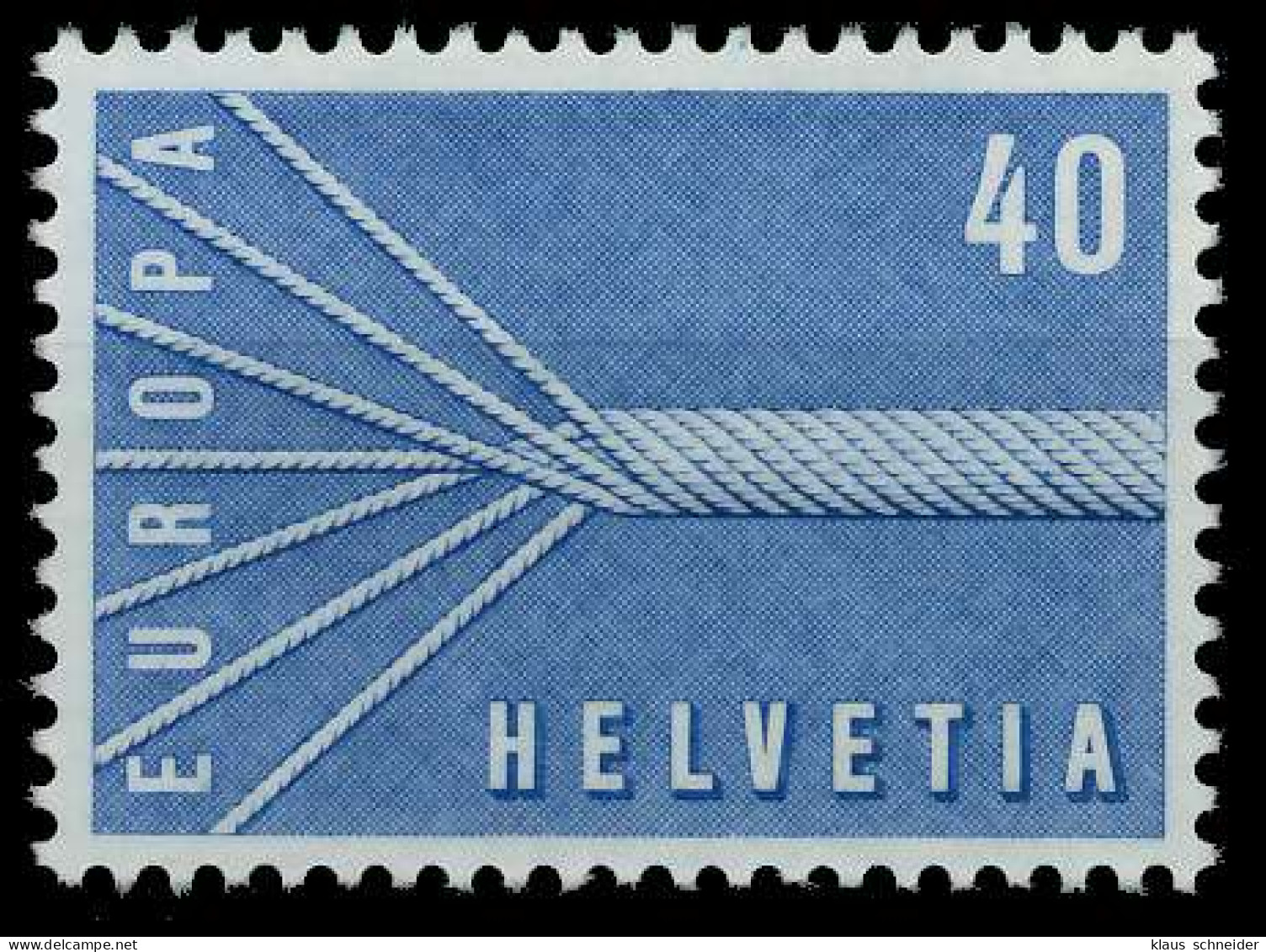 SCHWEIZ 1957 Nr 647 Postfrisch X97D676 - Ongebruikt