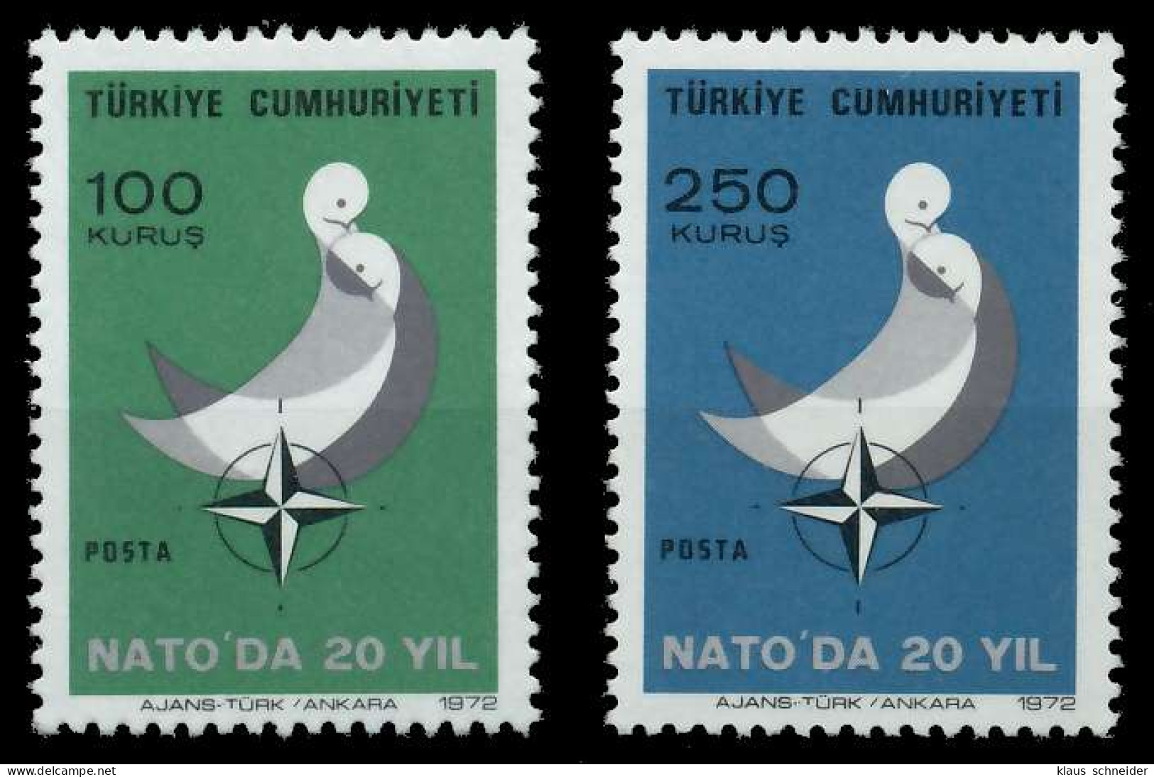 TÜRKEI 1962 Nr 2250-2251 Postfrisch X063D46 - Neufs