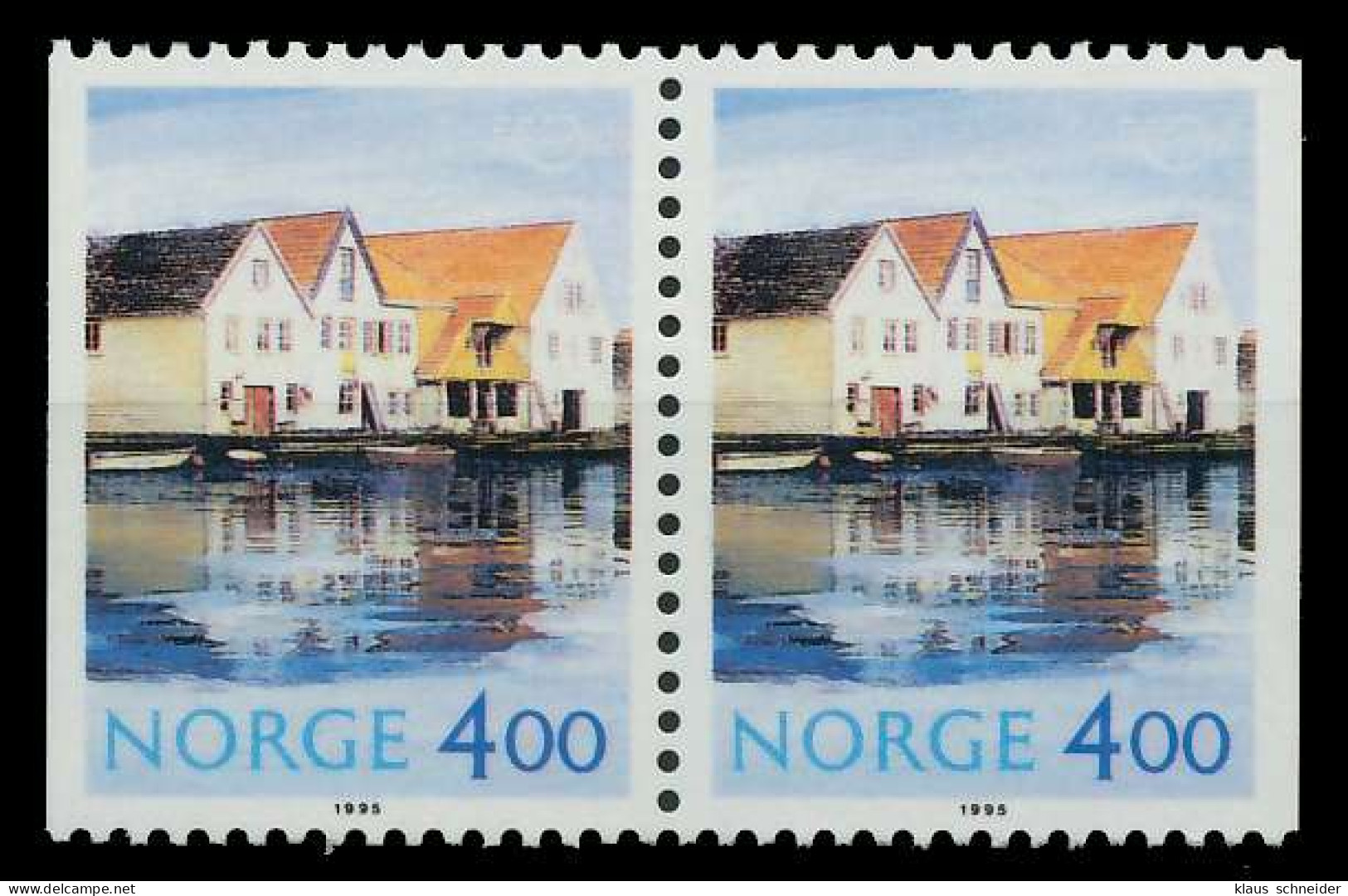 NORWEGEN 1995 Nr 1176xDl Und Dr Postfrisch WAAGR PAAR SB0EC3A - Unused Stamps