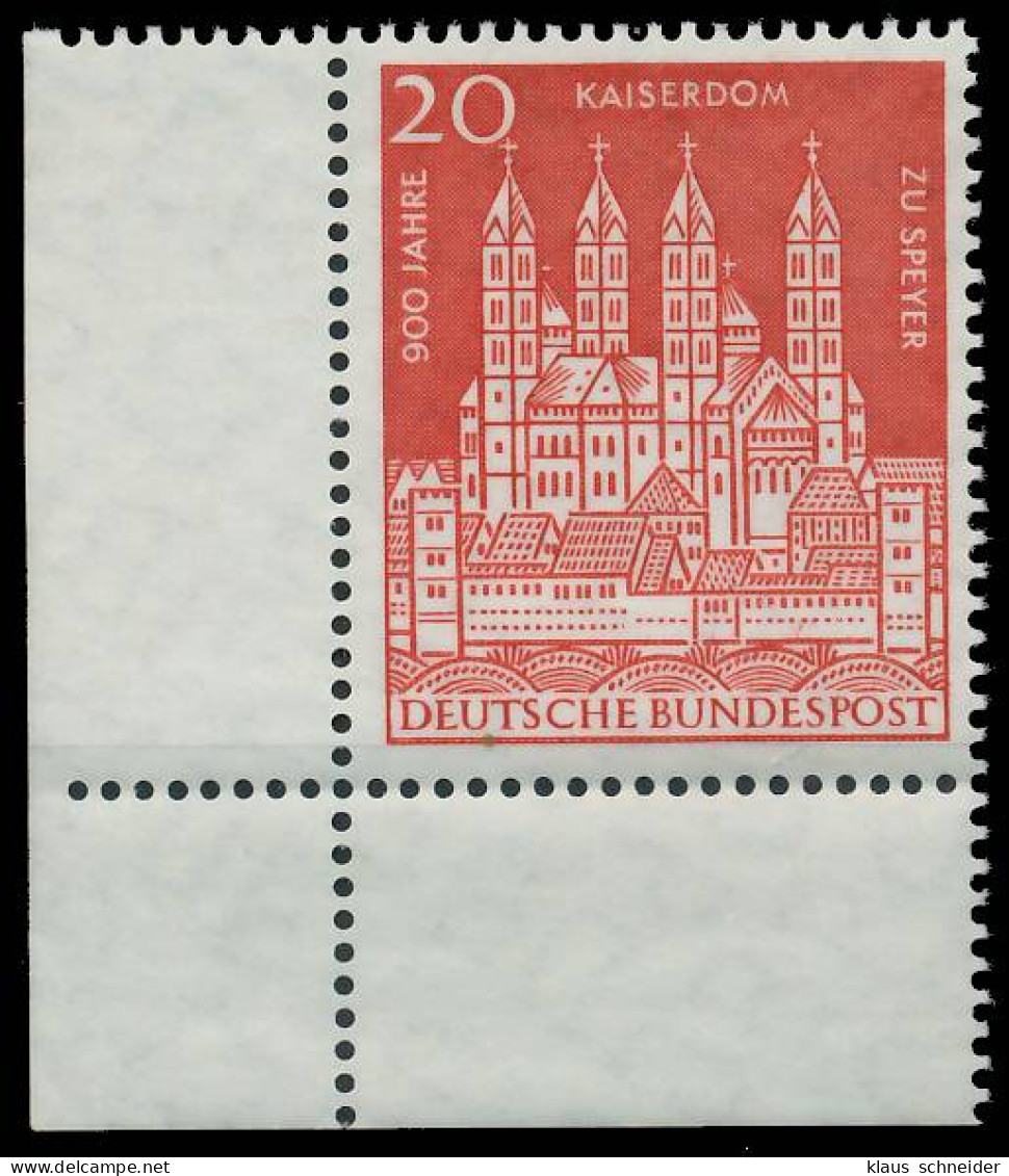 BRD BUND 1961 Nr 366 Postfrisch ECKE-ULI X2F356A - Neufs