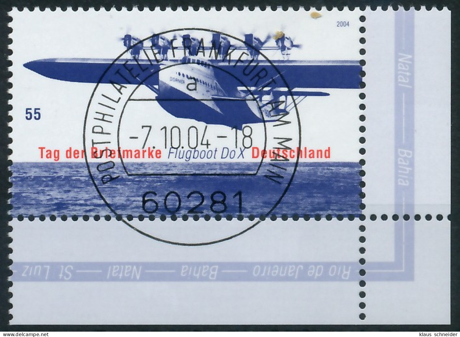 BRD BUND 2004 Nr 2428 Zentrisch Gestempelt ECKE-URE X3C874A - Gebraucht