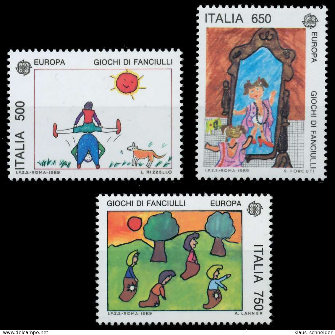 ITALIEN 1989 Nr 2078-2080 Postfrisch X5CEEB6 - 1981-90: Mint/hinged