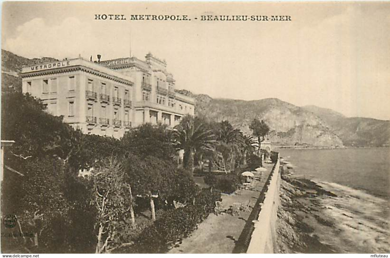 06* BEAULIEU SUR MER  Hotel Metropole            MA99,0559 - Beaulieu-sur-Mer