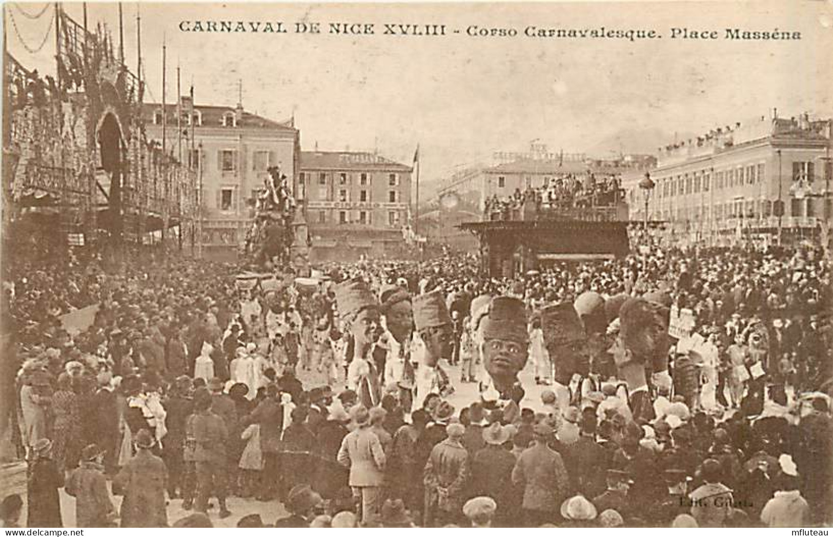 06* NICE   Carnaval XVLIII       Place Massena    MA99,0556 - Autres & Non Classés