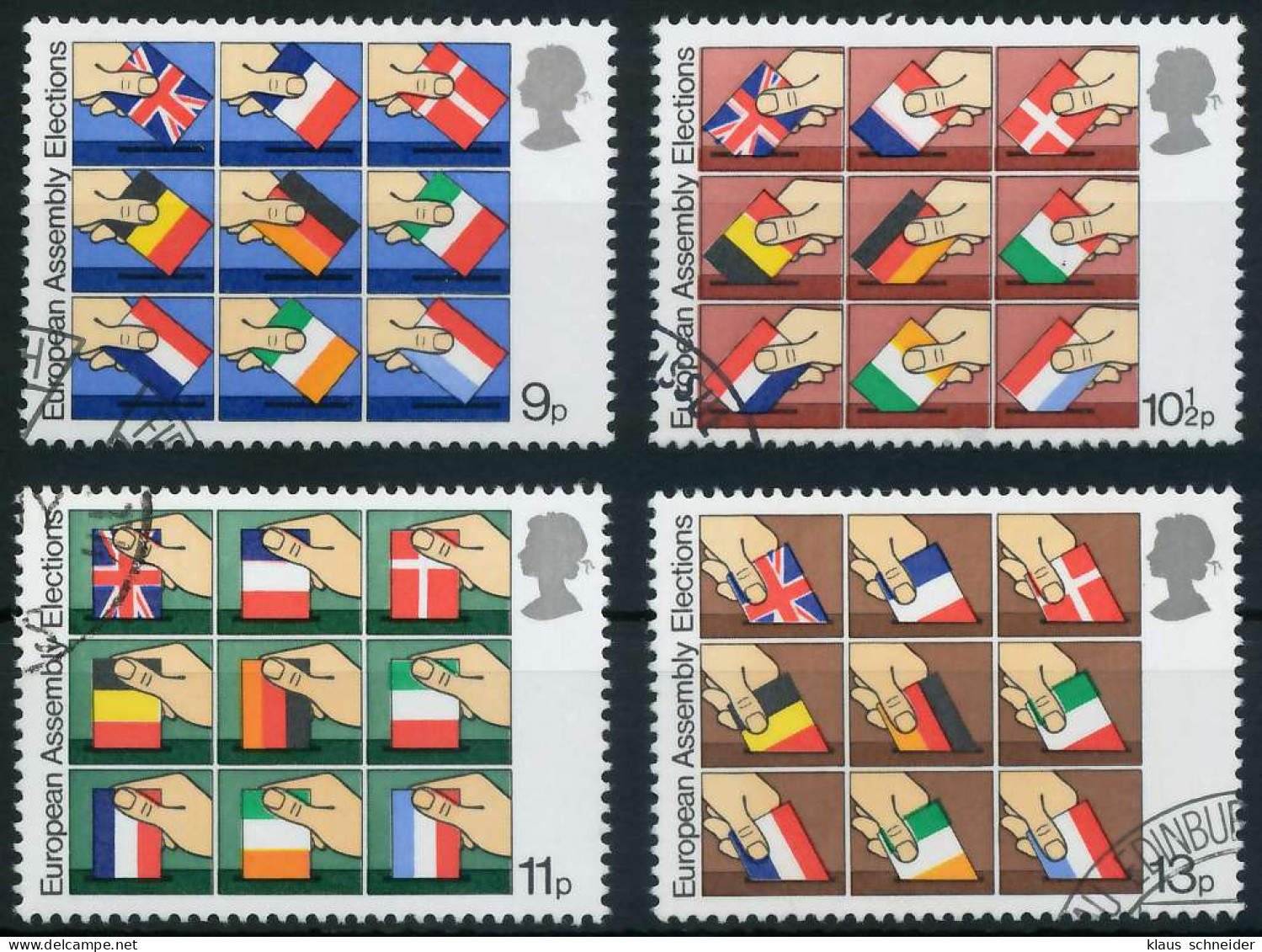 GROSSBRITANNIEN 1979 Nr 789-792 Gestempelt S22023A - Used Stamps