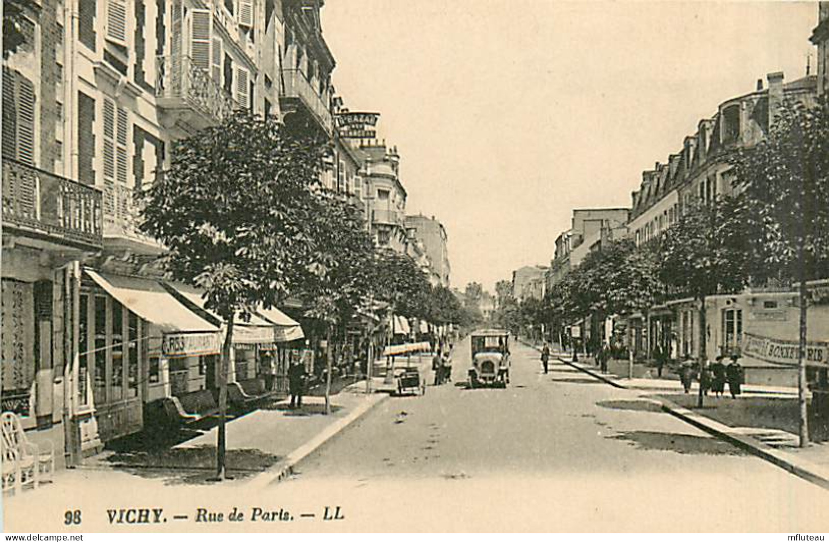 03* VICHY  Rue De Paris            MA99,0280 - Vichy