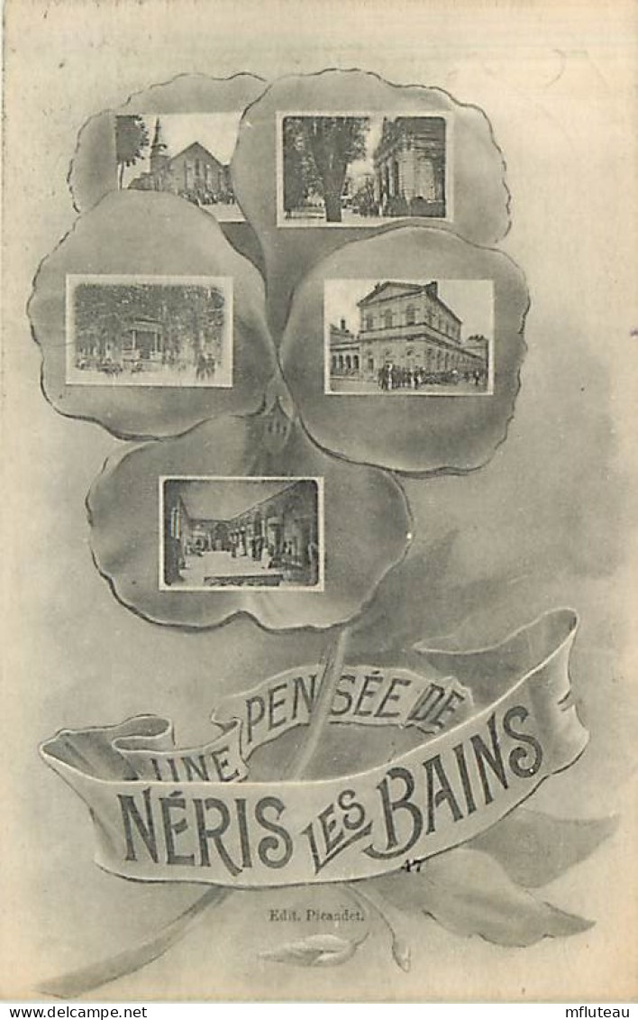 03* NERIS LES BAINS  En Pensee           MA99,0256 - Neris Les Bains