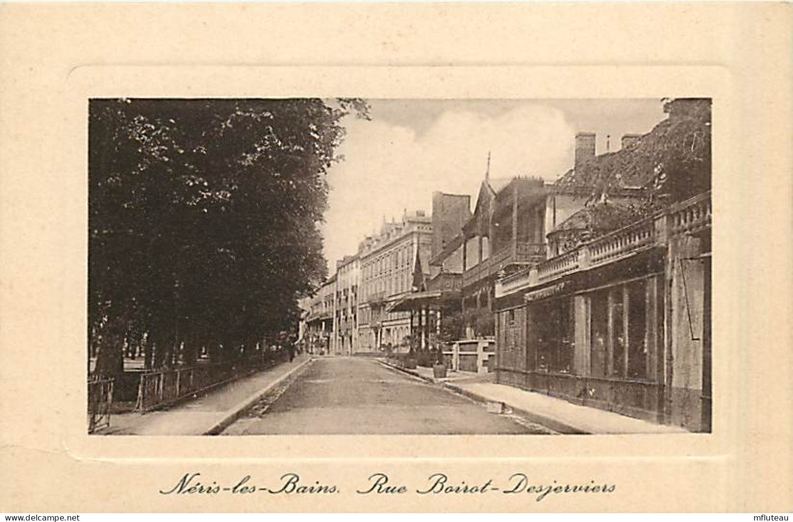 03* NERIS LES BAINS  Rue Boirot            MA99,0240 - Neris Les Bains