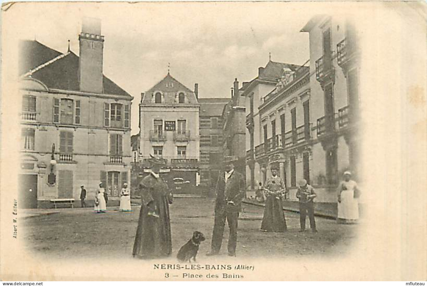 03* NERIS LES BAINS  Place Des Bains            MA99,0212 - Neris Les Bains