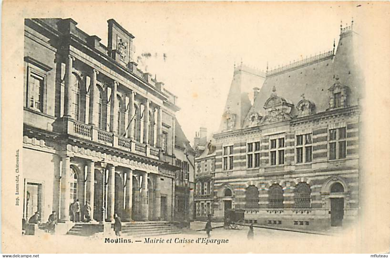 03* MOULINS Mairie           MA99,0204 - Moulins