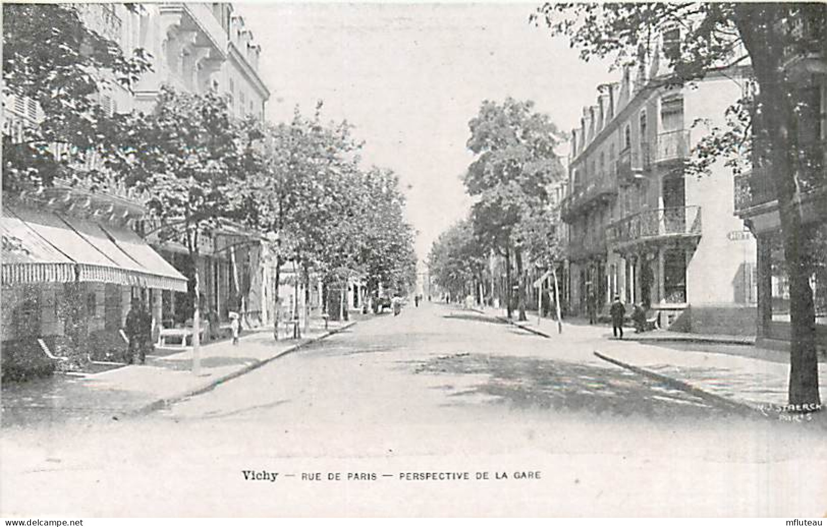 03* VICHY   Rue Gare            MA99,0186 - Vichy