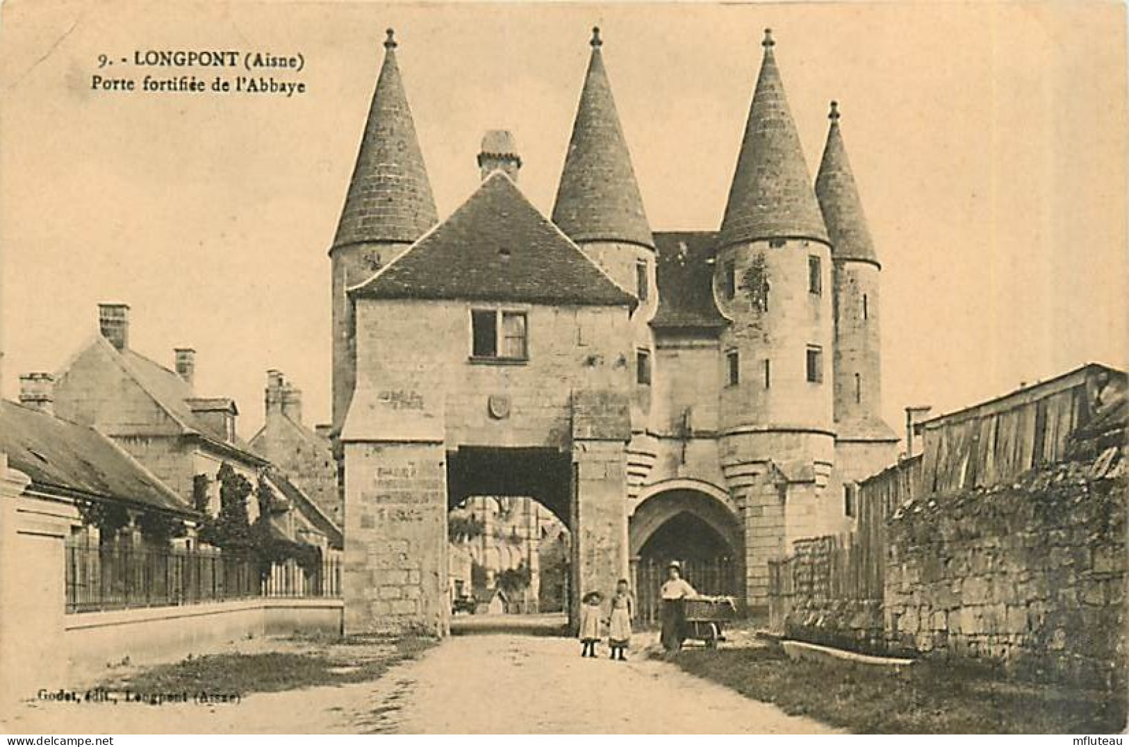 02* LONGPONT  Porte Abbaye           MA99,0160 - Other & Unclassified