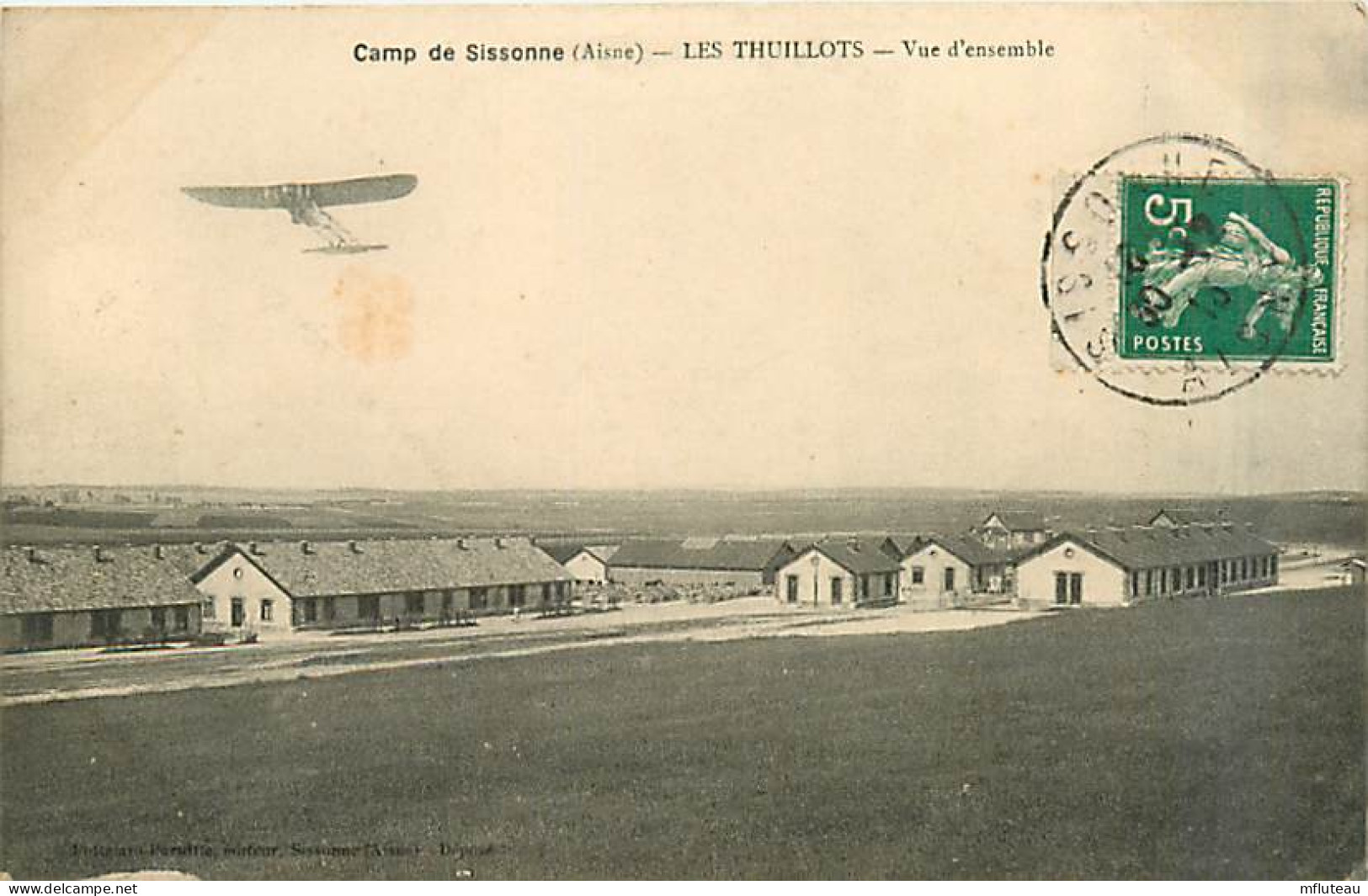 02* SISSONNE Camp – LES THUILLOTS           MA99,0119 - Barracks