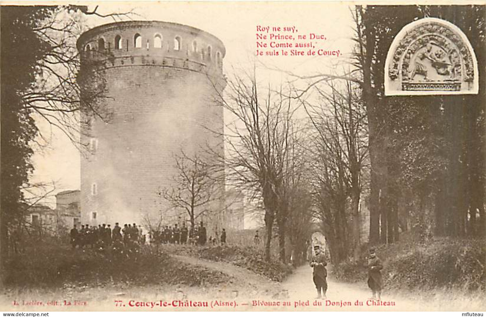 02* COUCY LE CHATEAU   Bivouac Au Donjon            MA99,0122 - Other & Unclassified