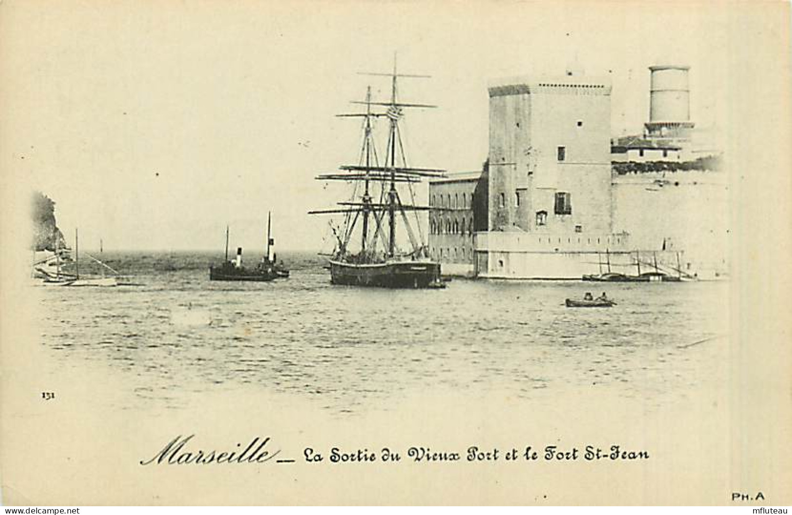 13* MARSEILLE   Fort St Jean    MA99,1127 - Ohne Zuordnung