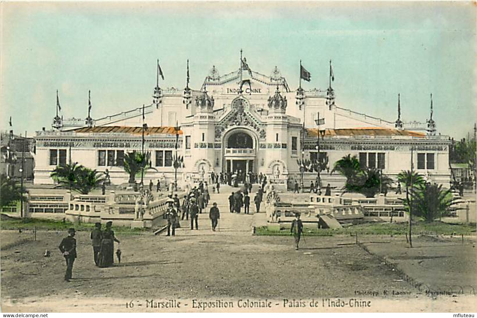 13* MARSEILLE  Expo 1906 – Indo Chine       MA99,1007 - Ohne Zuordnung