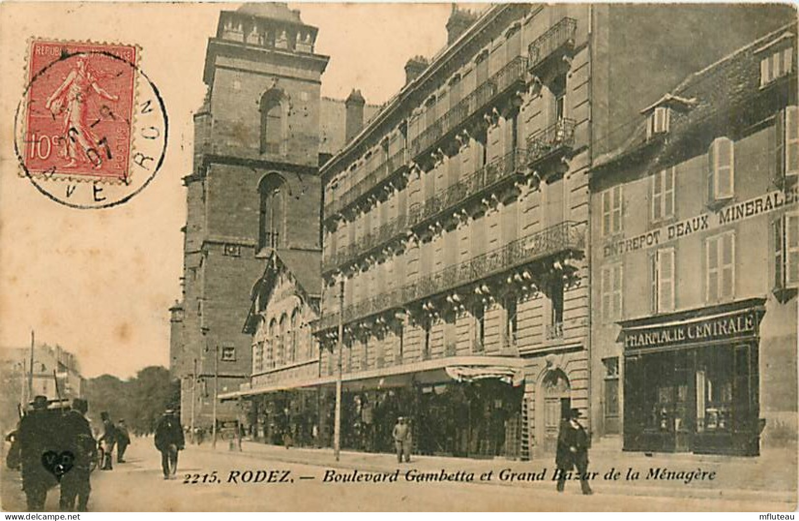 12* RODEZ Bd Gambetta           MA99,0794 - Rodez