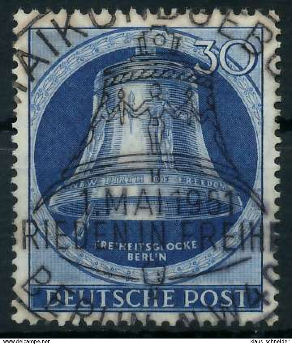 BERLIN 1951 Nr 78 ESST Zentrisch Gestempelt X642296 - Oblitérés