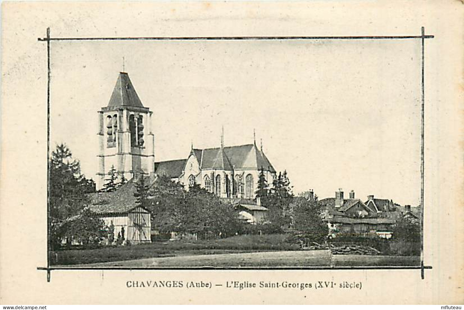 10* CHAVANGES   Eglise      MA99,0736 - Other & Unclassified