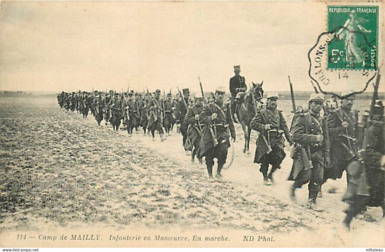 10* MAILLY Camp – Infanterie   MA99,0720 - Mailly-le-Camp