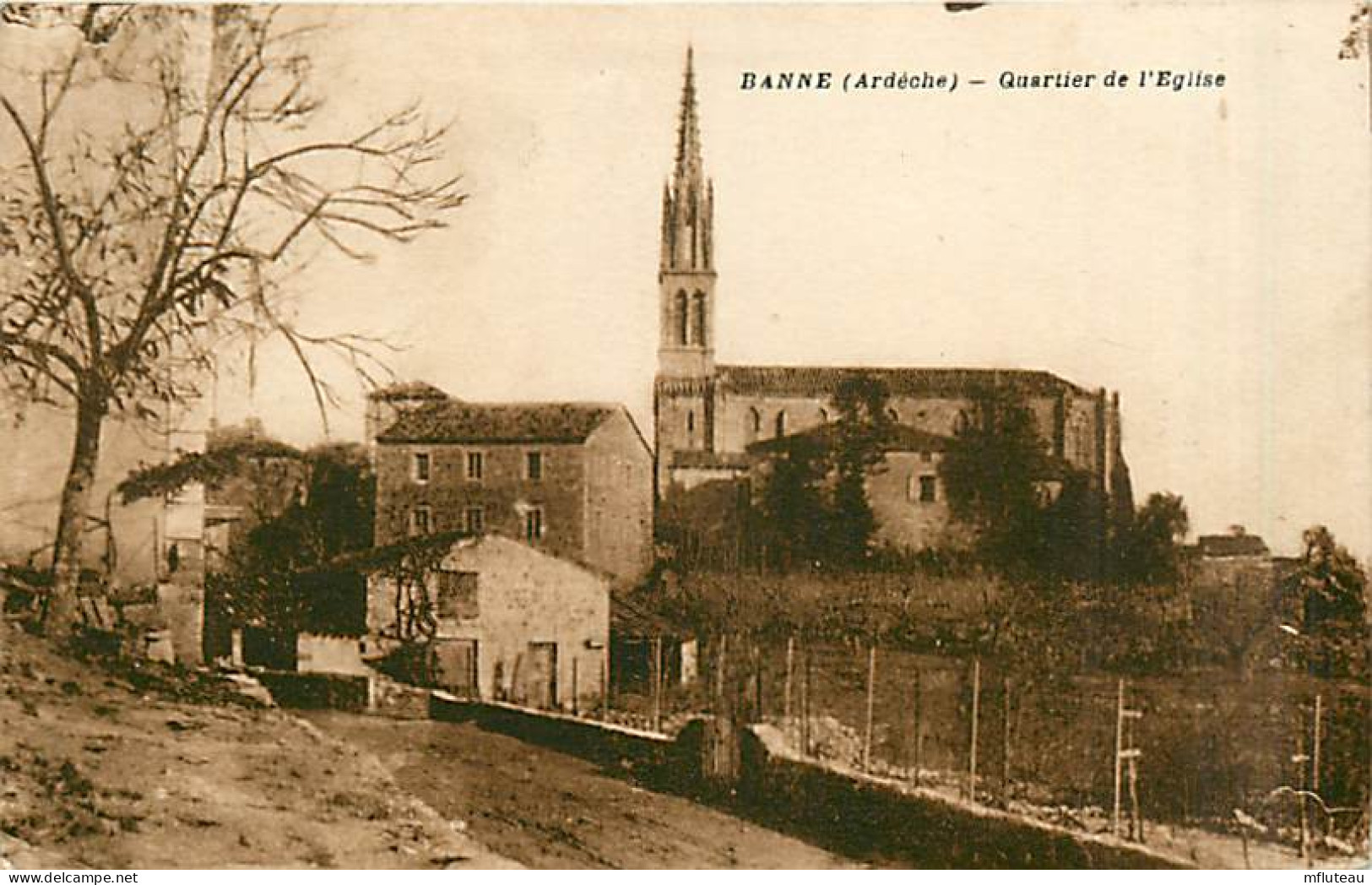 07* BANNE  Eglise            MA99,0662 - Autres & Non Classés