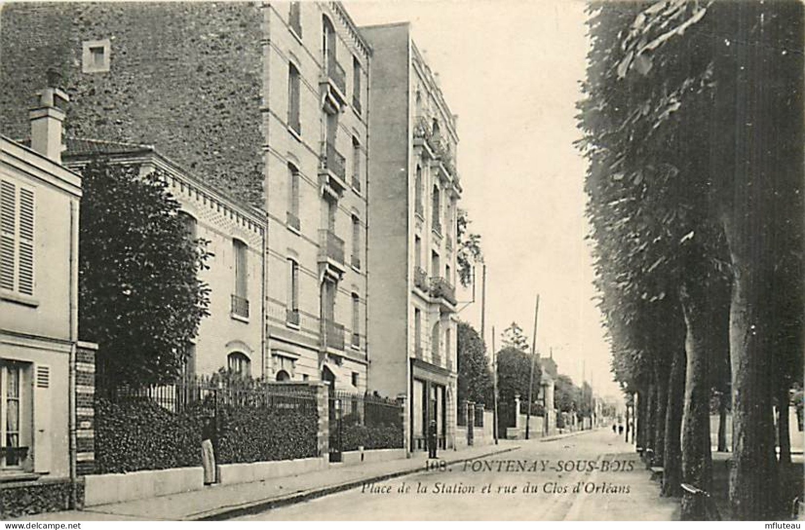 94* FONTENAY SOUS BOIS  Place De La Station           MA99,1570 - Fontenay Sous Bois