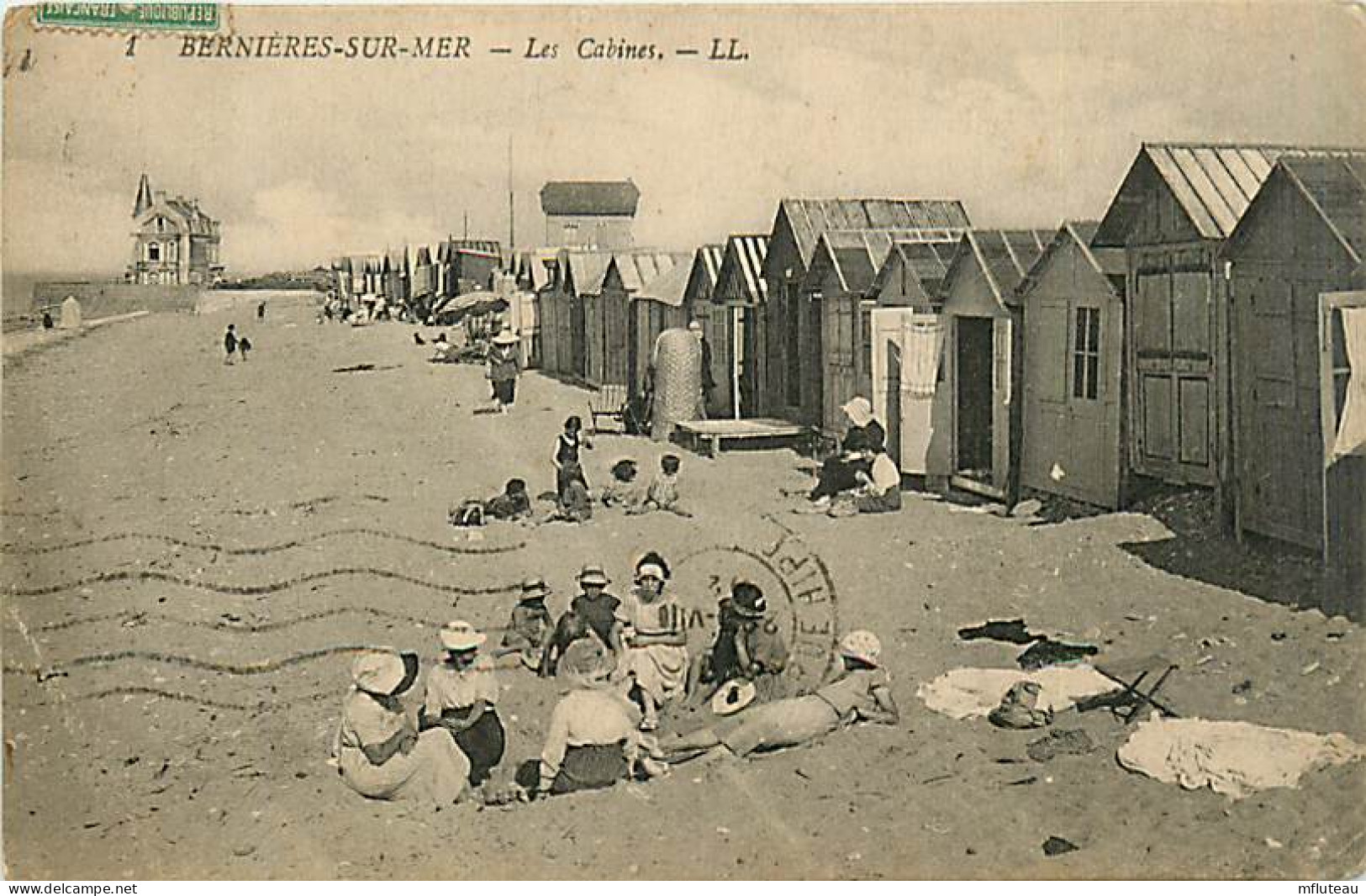 14* BERNIERES SUR MER  Cabines           MA99,1535 - Other & Unclassified