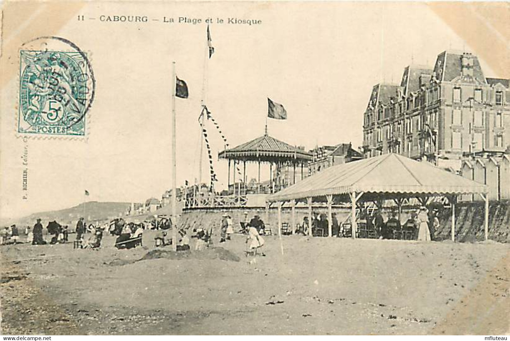 14* CABOURG Plage – Kiosque           MA99,1523 - Cabourg