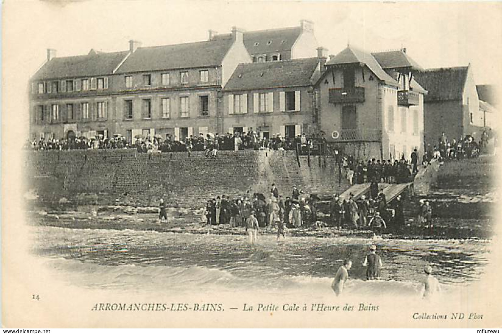 14* ARROMANCHES LES BAINS  Petite Cale          MA99,1484 - Arromanches