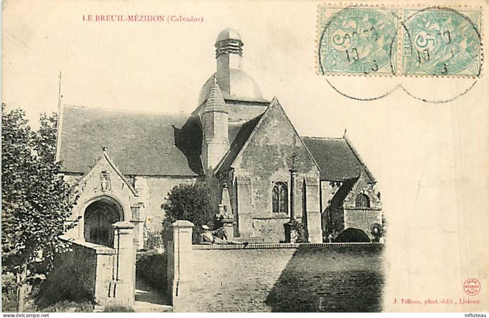 14* LE BREUIL – MEZIDON   Eglise            MA99,1476 - Autres & Non Classés
