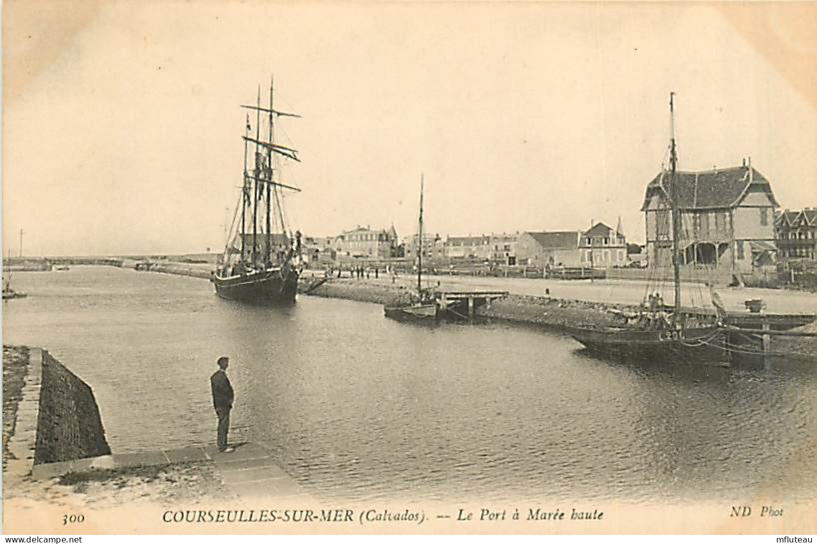 14* COURSEULLES SUR MER  Port            MA99,1471 - Autres & Non Classés