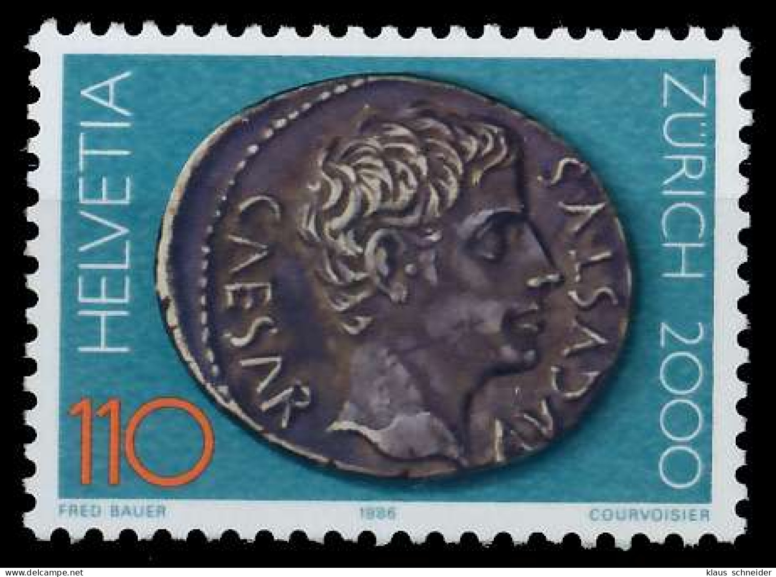 SCHWEIZ 1986 Nr 1312 Postfrisch X66EA6A - Unused Stamps