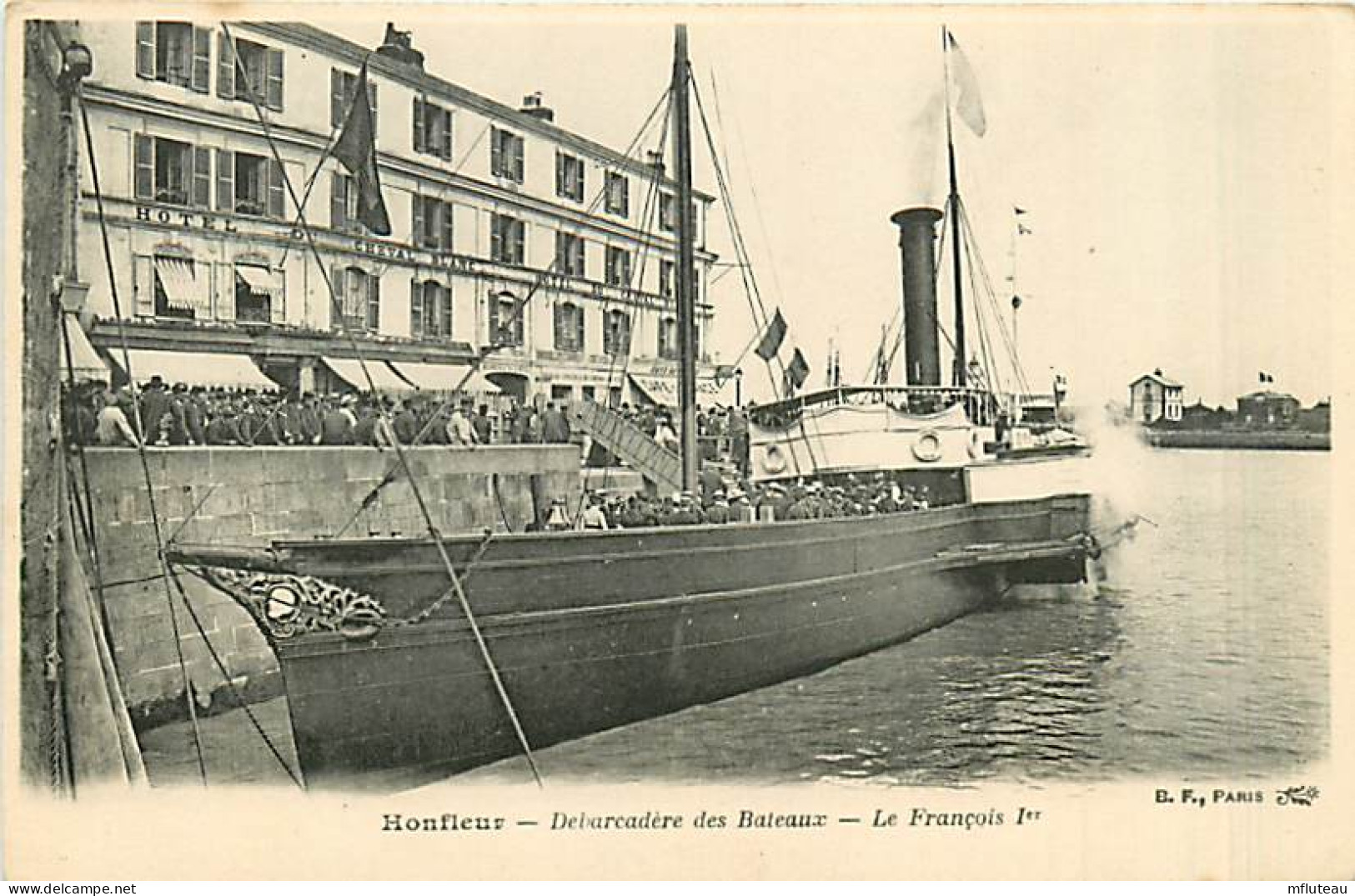 14* HONFLEUR Debarquadere  Le « francois 1er)        MA99,1398 - Honfleur