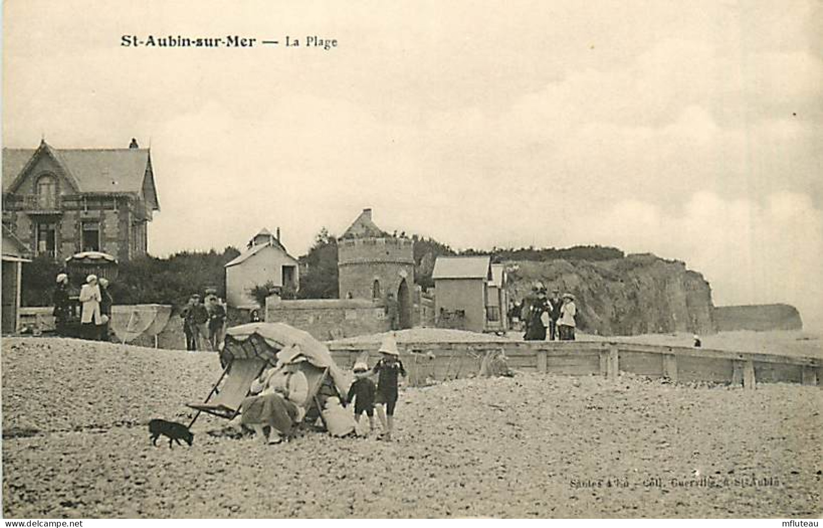 14* ST AUBIN SUR MER  La Plage          MA99,1389 - Saint Aubin