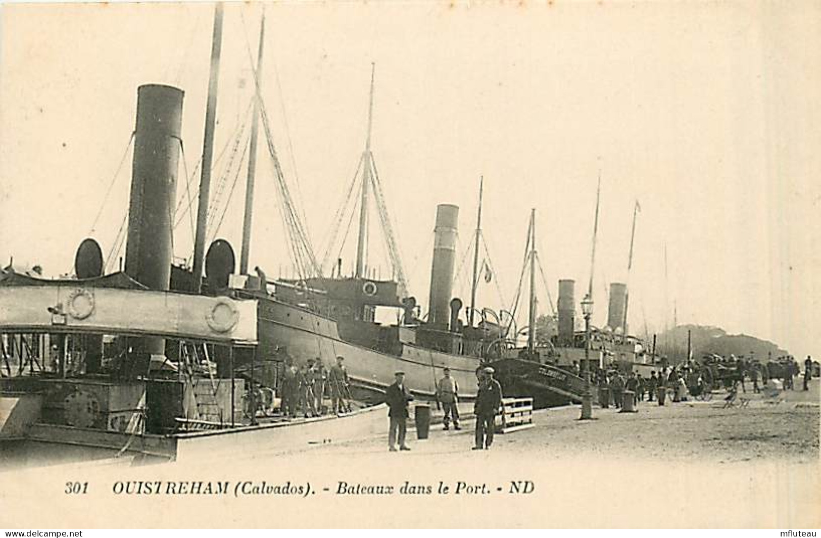 14* OUISTREHAM  Bateaux Dans Le Port           MA99,1382 - Ouistreham
