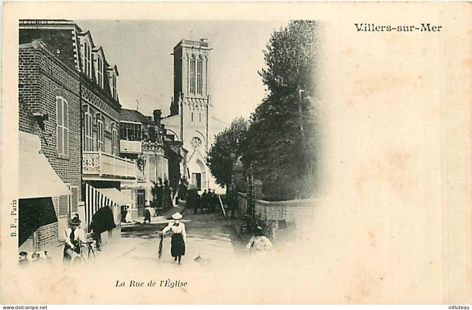 14* VILLERS SUR MER  Rue De L Eglise           MA99,1377 - Villers Sur Mer