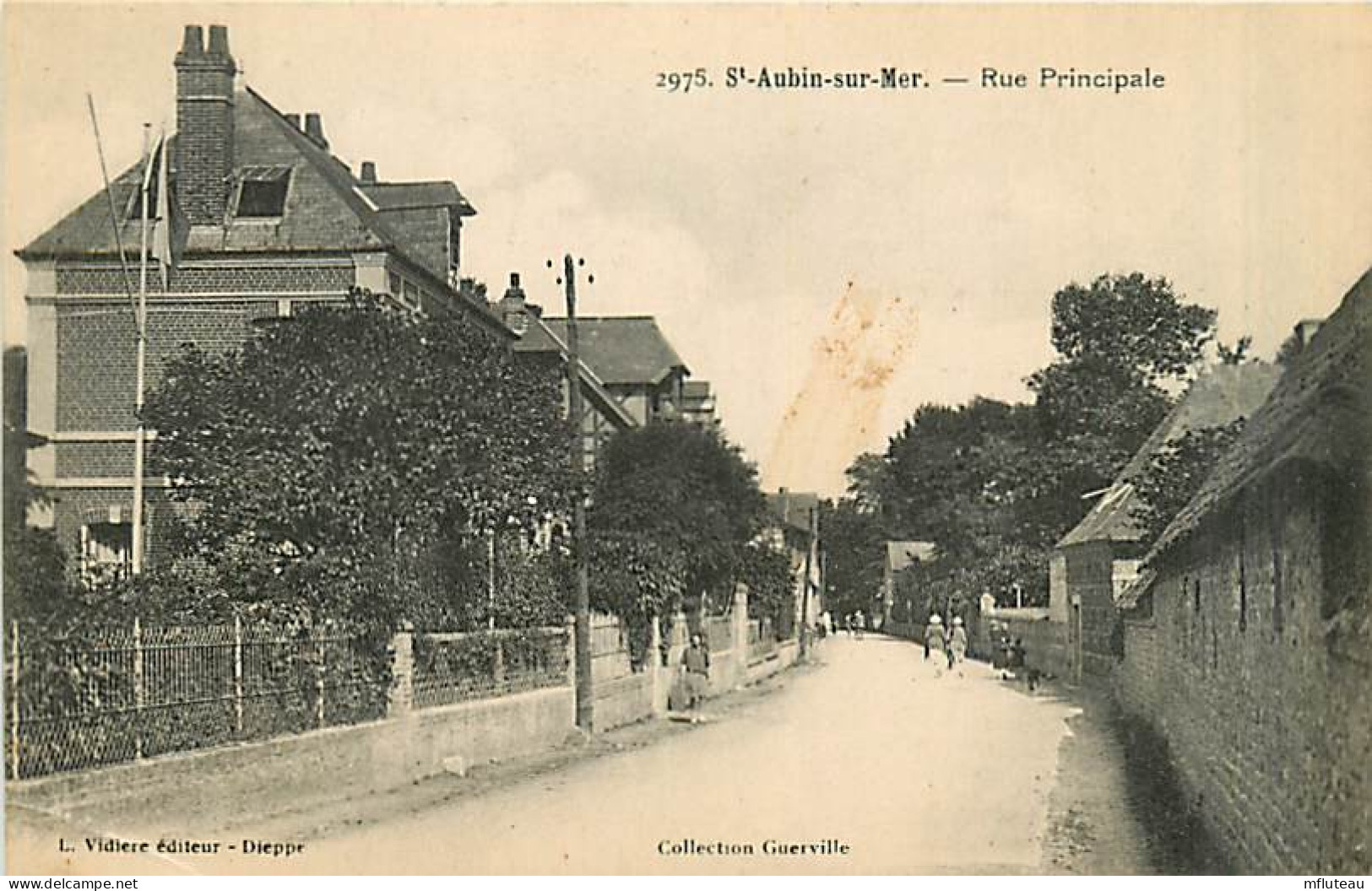 14* ST AUBIN SUR MER Rue Principale            MA99,1357 - Saint Aubin