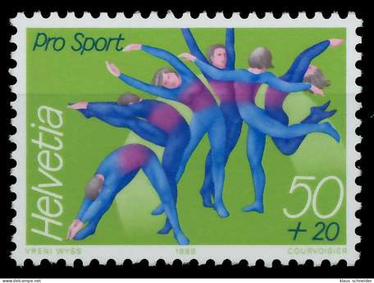 SCHWEIZ 1989 Nr 1404 Postfrisch X66EAE6 - Unused Stamps