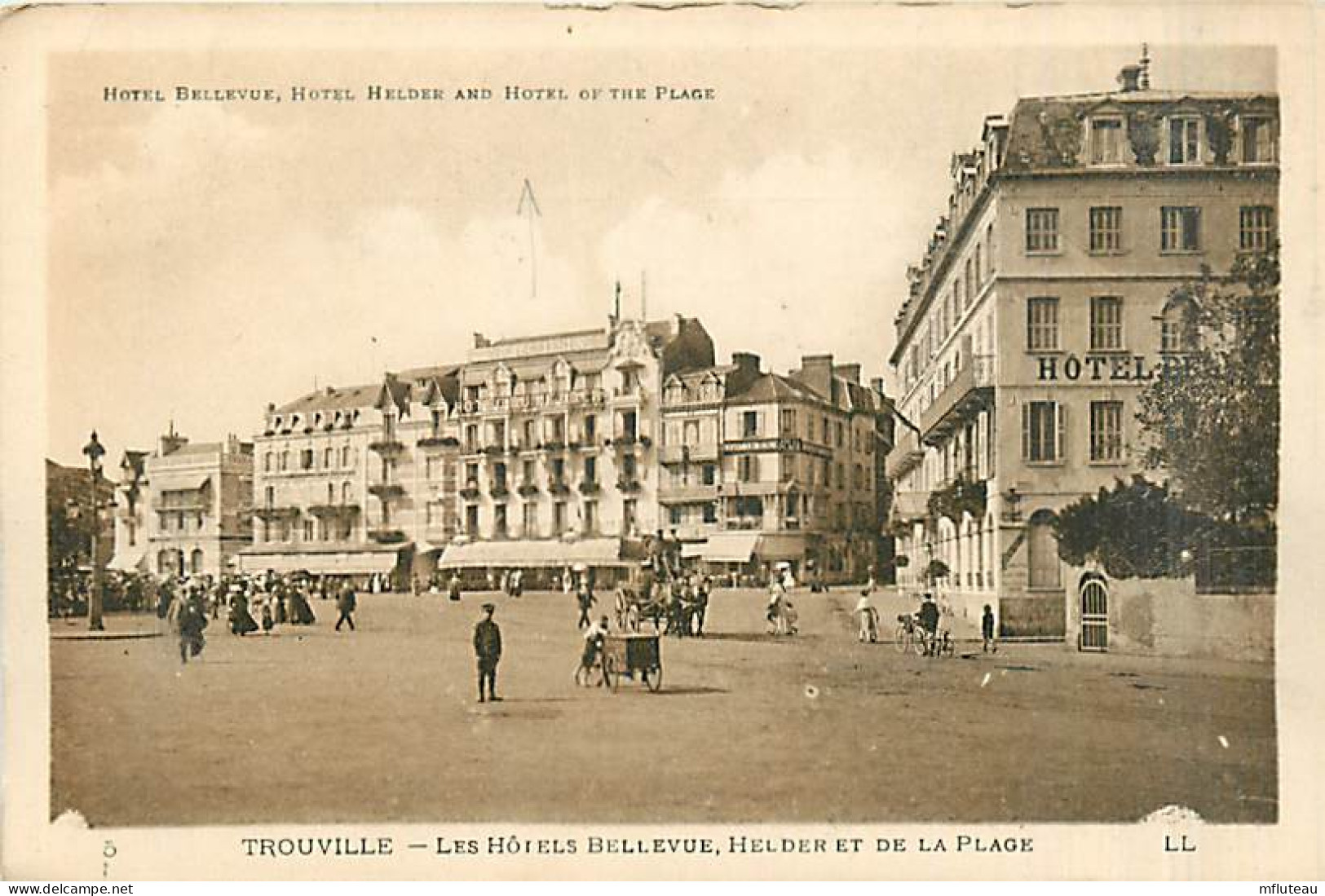 14* TROUVILLE  Hotels Bellevue Et Helder            MA99,1312 - Trouville