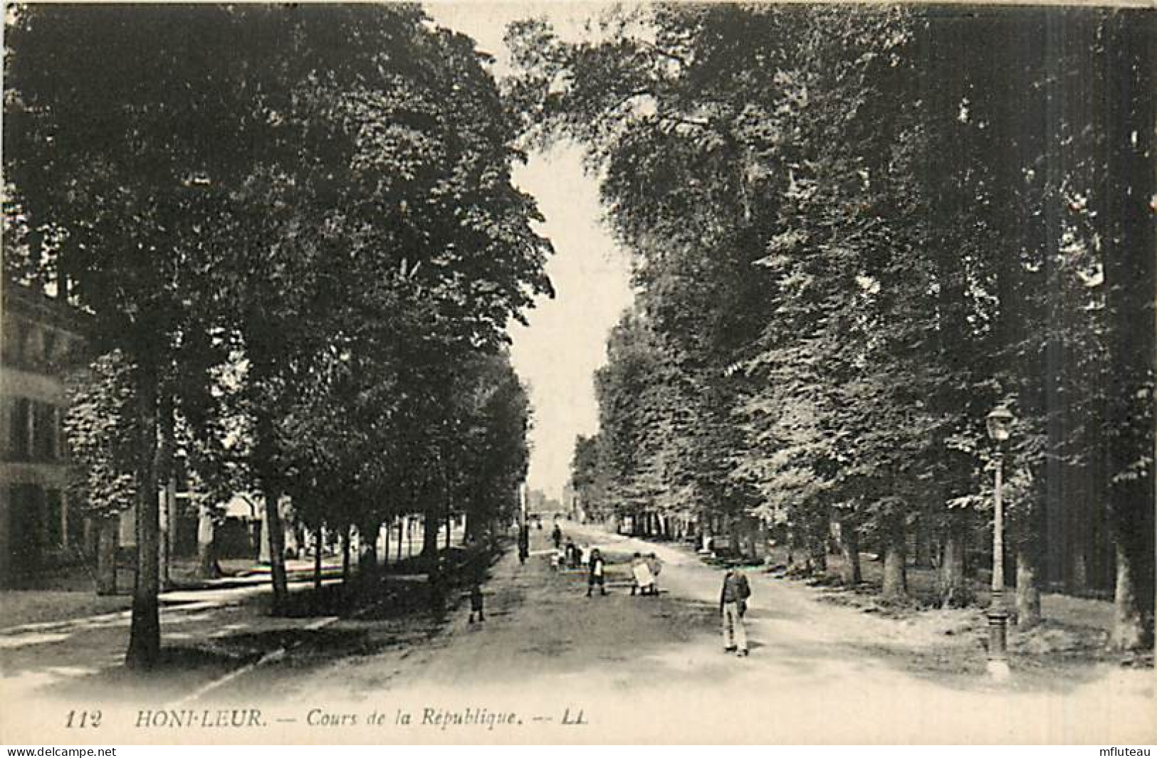 14* HONFLEUR Cours De La Republique         MA99,1277 - Honfleur