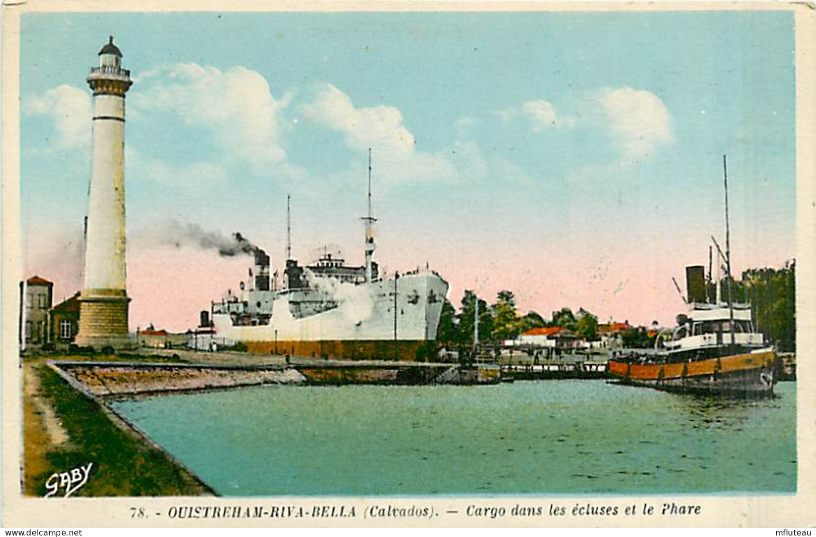 14* OUISTREHAM – RIVA  Cargo Dans Ecluses            MA99,1261 - Ouistreham