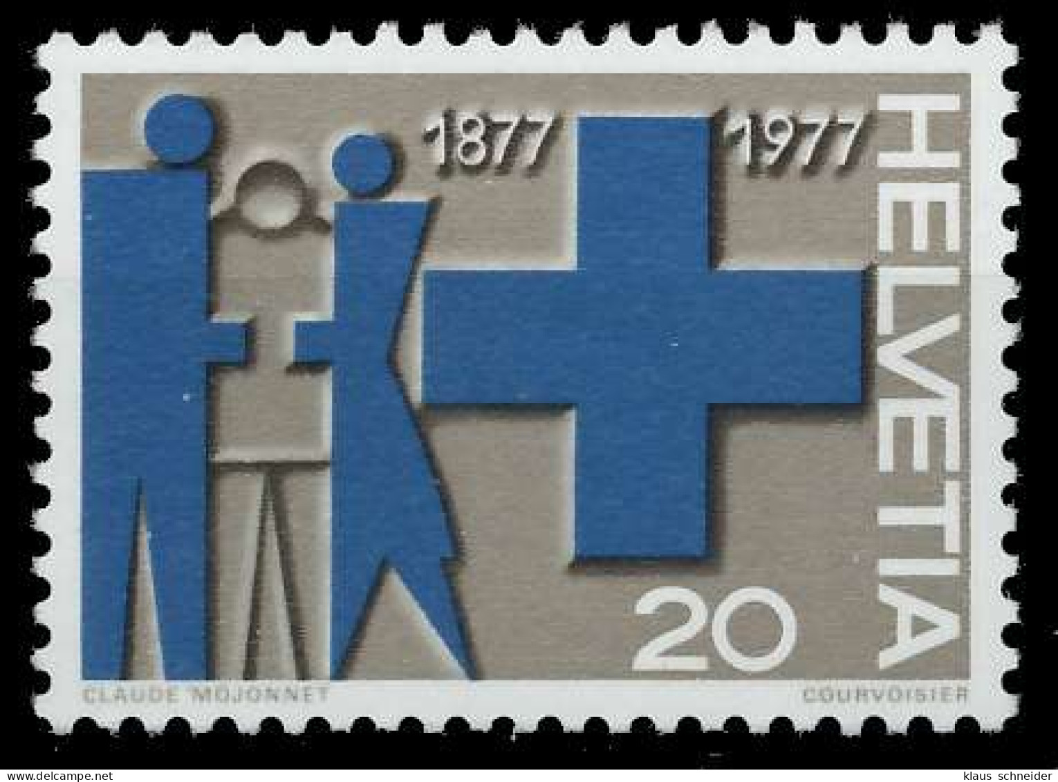SCHWEIZ 1977 Nr 1087 Postfrisch X66ED82 - Nuevos