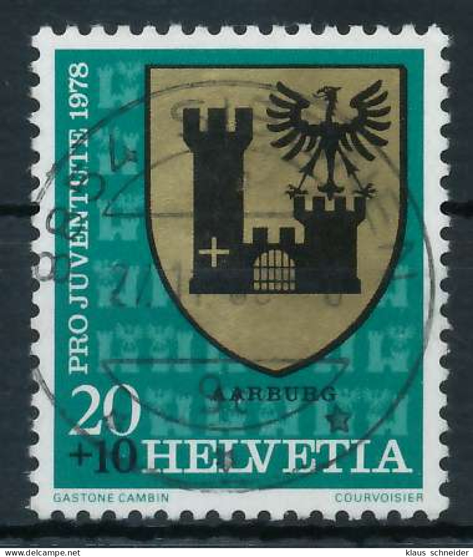 SCHWEIZ PRO JUVENTUTE Nr 1142 Zentrisch Gestempelt X6AA292 - Used Stamps