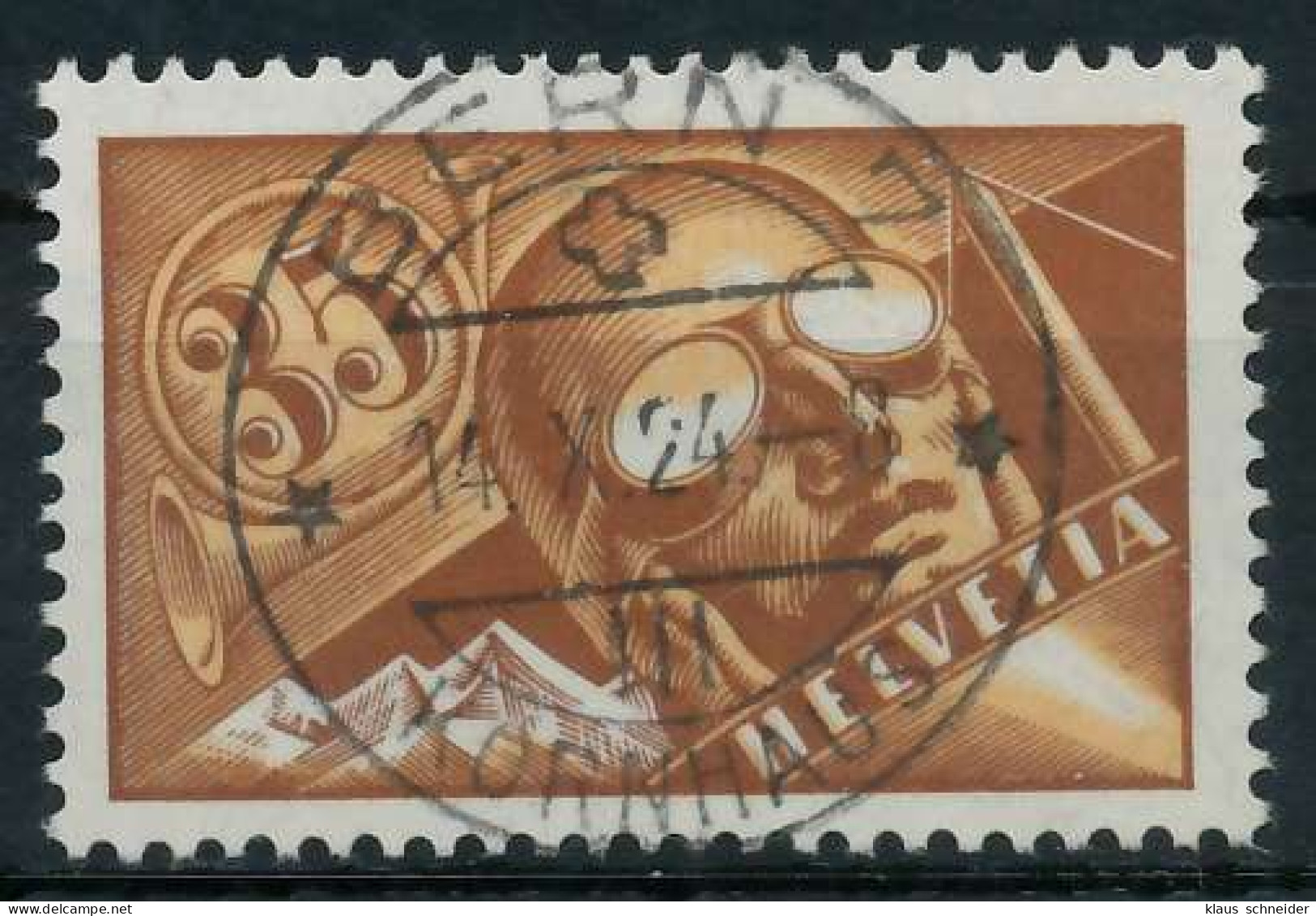 SCHWEIZ FLUGMARKEN Nr 181 Zentrisch Gestempelt X6B6096 - Used Stamps