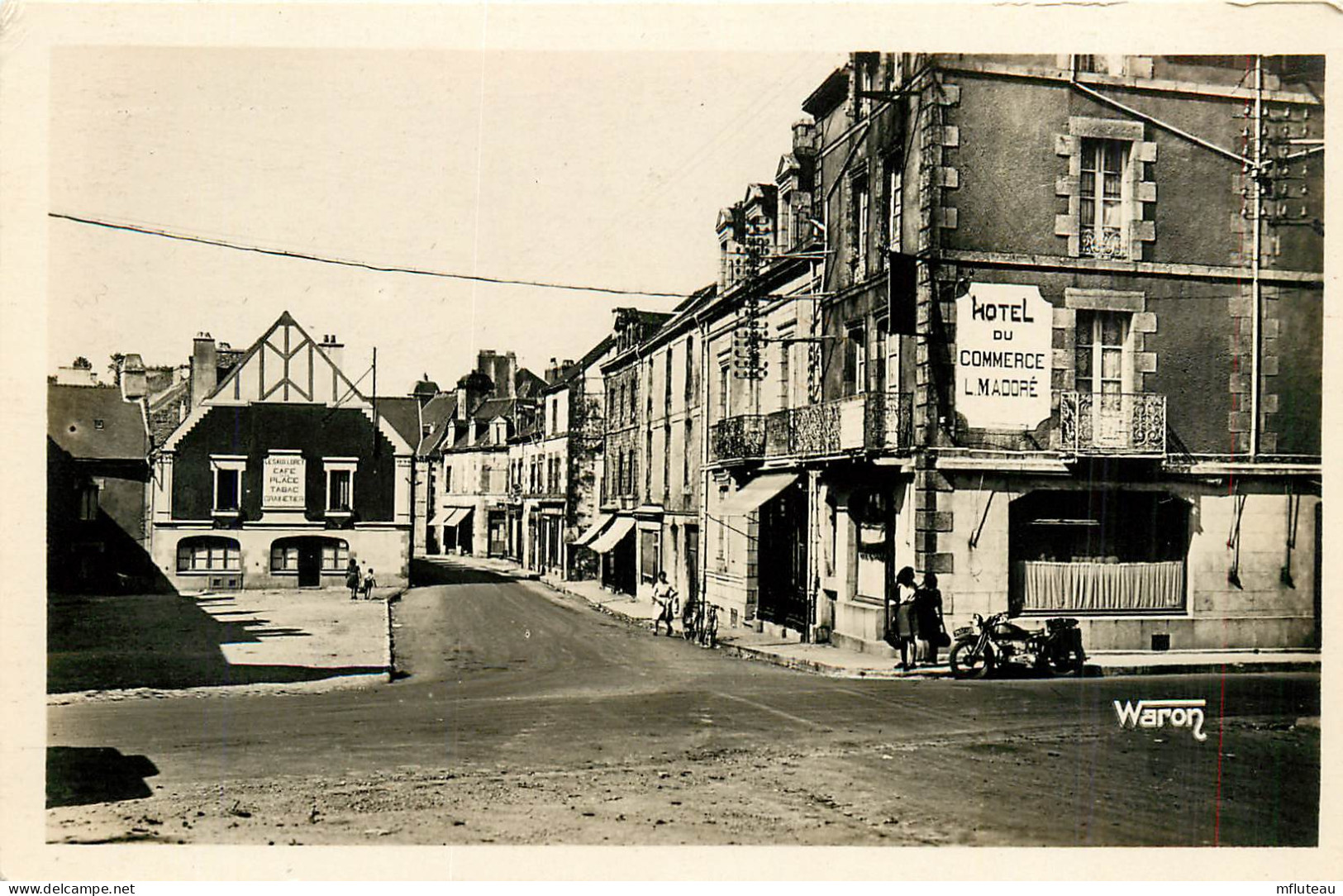 56* BAUD  Enttree Rue De Pontivy  CPSM  (format 9x14cm)      RL25,0517 - Baud