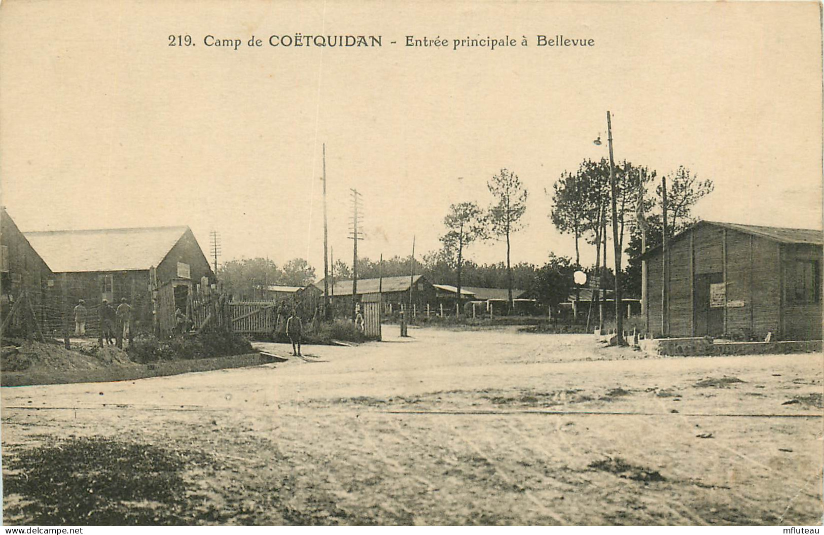 56* COETQUIDAN   Entree Principale A Bellevue      RL25,0483 - Guer Coetquidan