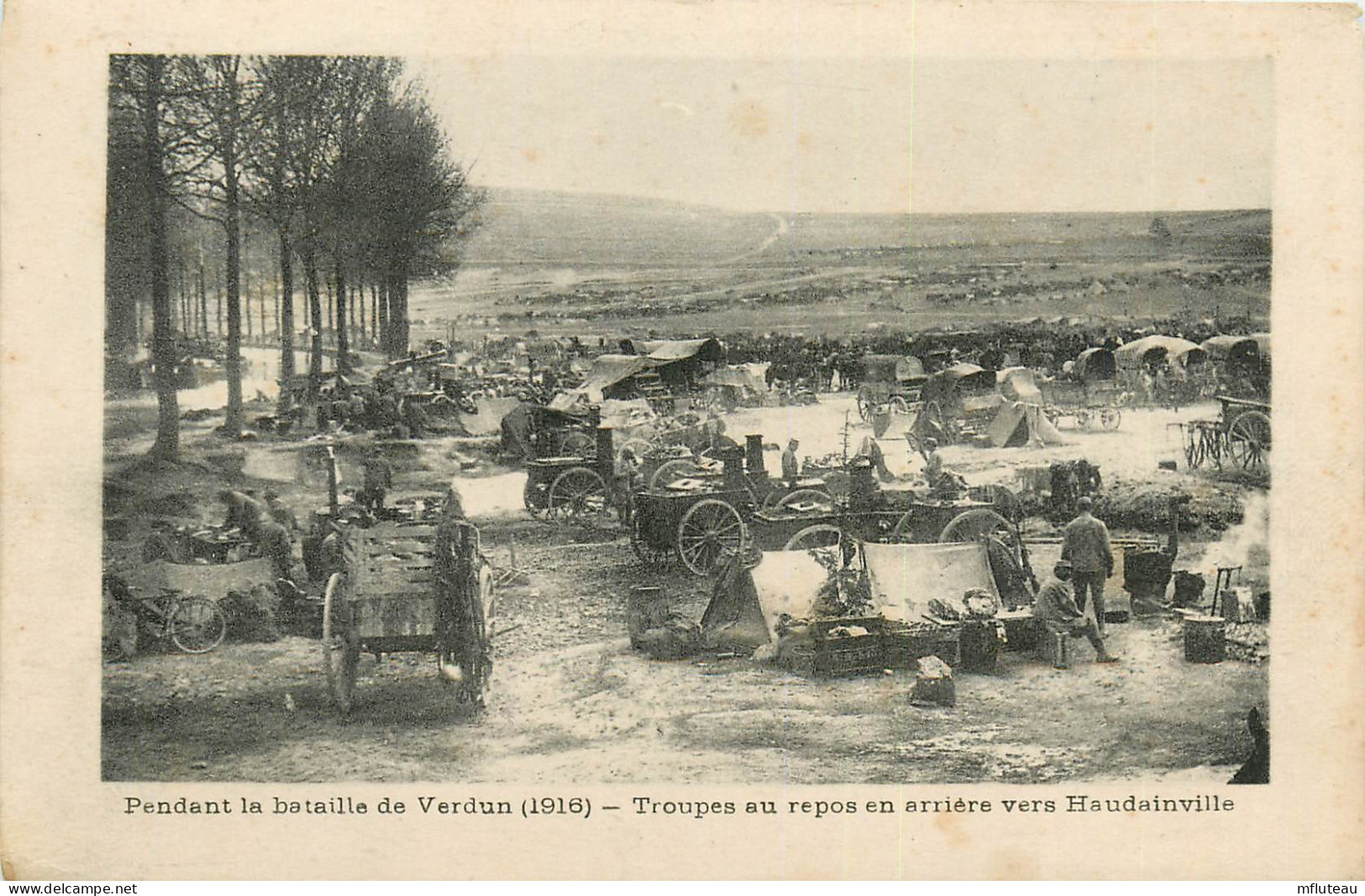 55* VERDUN  Troupes Au Repos Vers Haudainville   RL25,0373 - Verdun